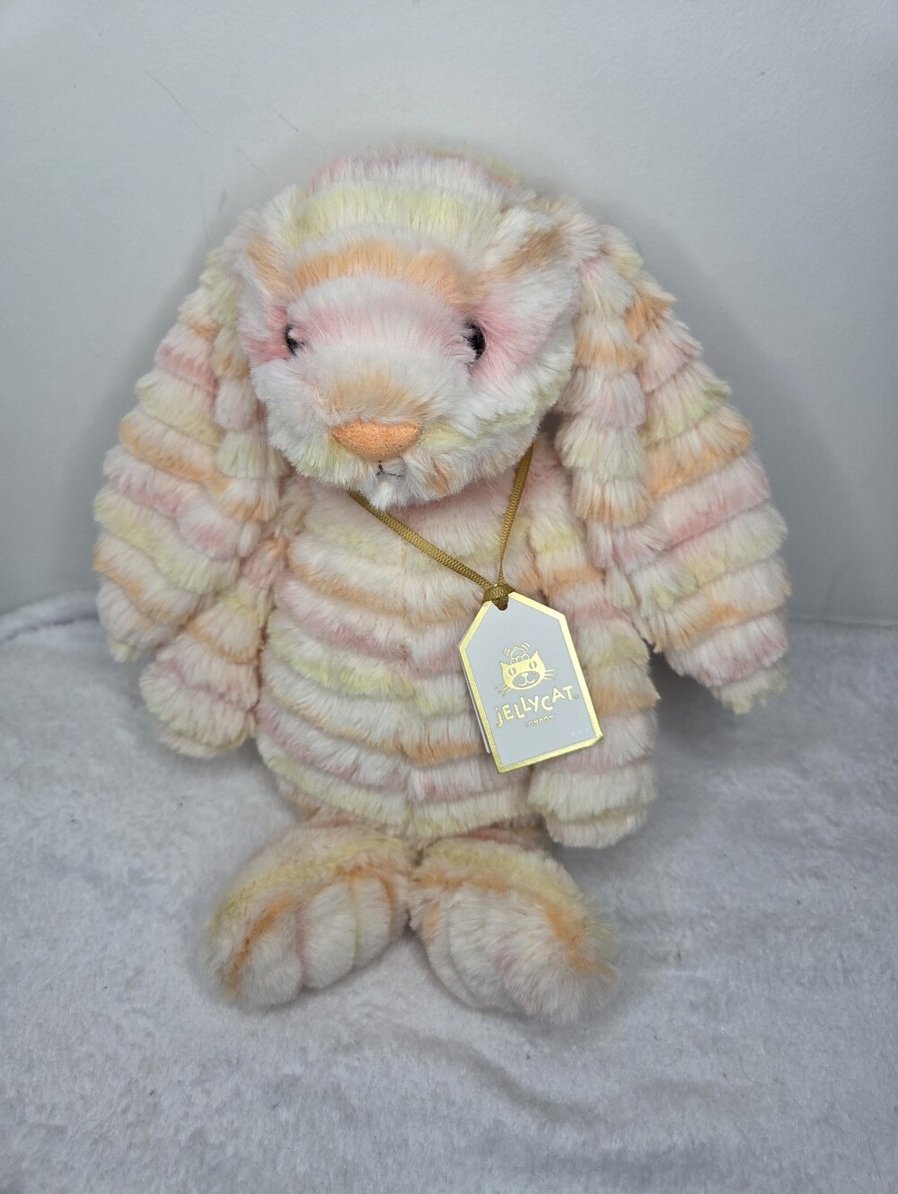NWT Customized Jellycat Nimbus Luxe Bunny "Sunny"